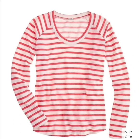 ❤️J Crew Stripe Long Sleeve Tee❤️ - Picture 2 of 8